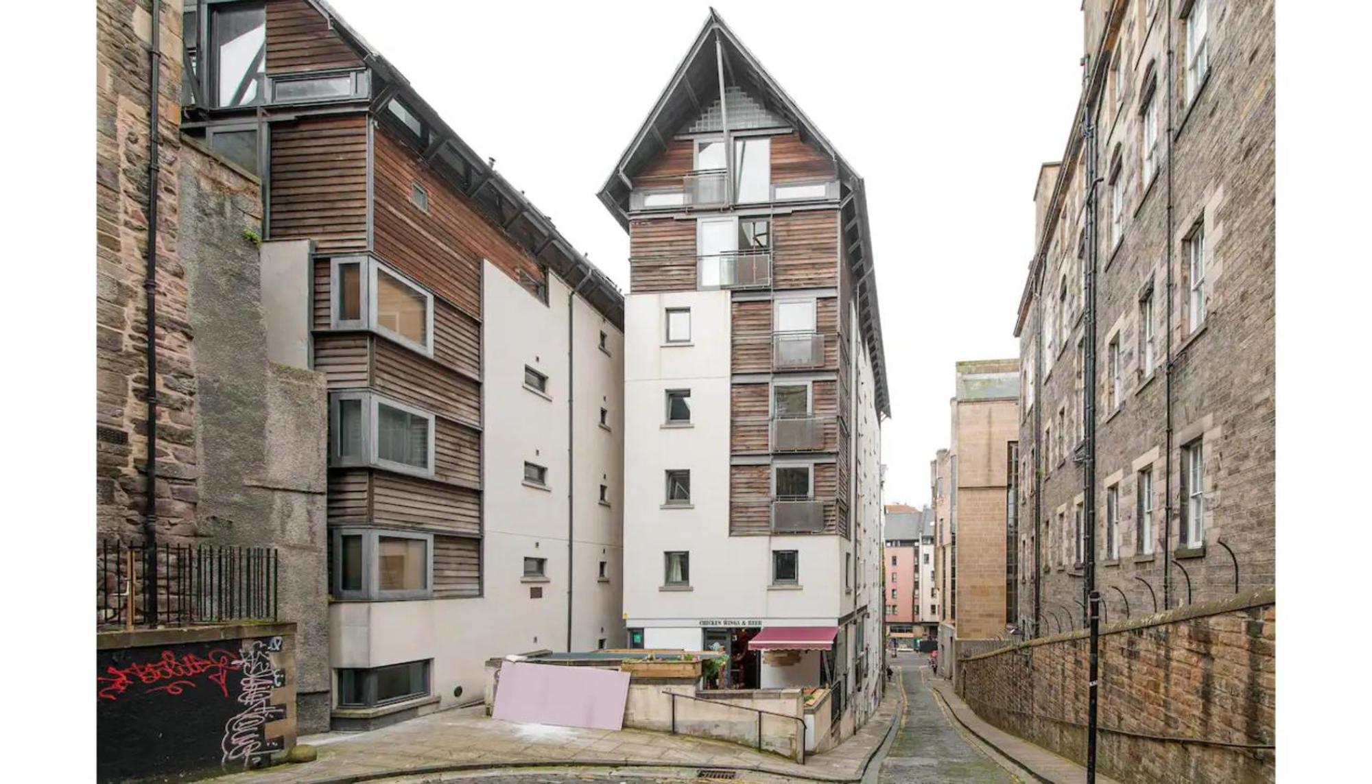 에든버러 Modern Flat In The Middle Of Old Town 아파트 외부 사진